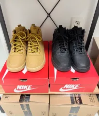 ナイキ コートバーロウ MID ウィンター ブラック/ウィート(255) まとめ売り