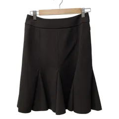 FOXEY NEW YORK(フォクシーニューヨーク) スカート サイズ40 M レディース - 18766 ダークブラウン ひざ丈