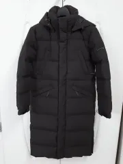 モンベル レディース 軽量 ダウンジャケット ロング丈 ダークブラウン xs