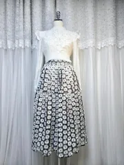 フラワーチュールロングスカート