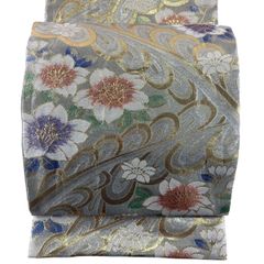 袋帯 振袖帯 唐織 桜花模様 藤の花 蝶 着物 015b p - メルカリ