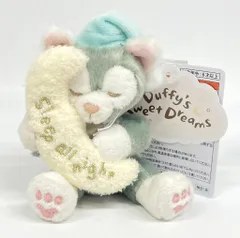 東京ディズニーシー ぬいぐるみバッジ Duffy and Friends ジェラトーニ(眠り)/Duffy's Sweet Dreams 2022