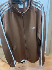 アディダス ブラウン ジャージ (L)