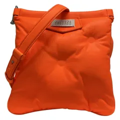 Maison Margiela(メゾンマルジェラ) ショルダーバッグ グラムスラム SB1WG0005 オレンジ ストラップ着脱可 レザー