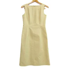 クミキョク ロングワンピース トップス ノースリーブ レディース 2サイズ ベージュ 組曲 【中古】