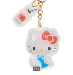 キティ サンリオ アクリルキーホルダー お揃いニコニコ