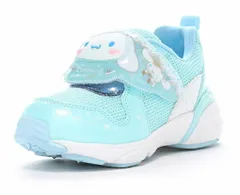 【moonstar】SA C034 MINT 光る靴 ミント sanrio サンリオ シナモロール シナモン 子供靴 キッズ ムーンスター LED 抗菌防臭 子供靴 スニーカー