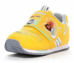 【moonstar】AP B57 YELLOW ムーンスター イエロー アンパンマン 子供靴 ベビー キッズ スニーカー シューズ ドキンちゃん チーズ バイキンマン カレーパンマン しょくぱんまん