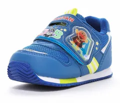 【moonstar】AP B57 BLUE ムーンスター ブルー アンパンマン 子供靴 ベビー キッズ スニーカー シューズ ドキンちゃん チーズ バイキンマン カレーパンマン しょくぱんまん