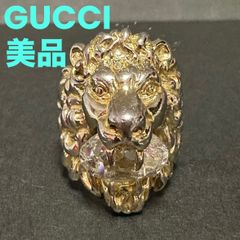 GUCCI】グッチ リング 指輪 ライオンヘッド シルバー 15号 新品未使用