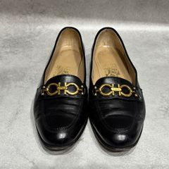 Ferragamo フェラガモ ガンチーニ黒色 8Bサイズ 23.5〜24㎝ - メルカリ