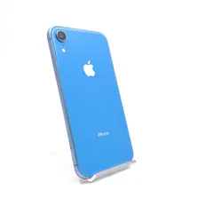 【全額返金保証】【最速発送】 iPhone XR 64GB ブルー docomo 白ロム 動作確認済 81%