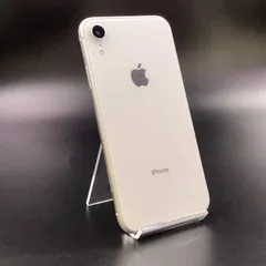 【全額返金保証】【最速発送】 iPhone XR 64GB ホワイト docomo SIMフリー 白ロム 美品 動作確認済 83%