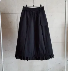 キルティング フレア 起毛 スカート