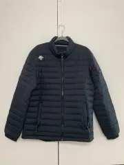 メンズ デサント 軽量ダウン ブラック 100 L 冬 アウター ランニング 室内アウター デイリー