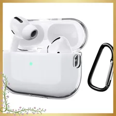 ELYBYYLE for AirPods Pro 3 ケース TPU素材 AirPods Pro 3 用 ケース ワイヤレス充電可能 軽量 キズ防止 スリム 耐衝撃 防水 防塵 紛失防止 柔らかい AirPods Pro3用 保護カーバ クリア 1