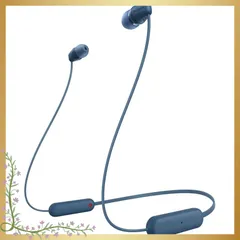 ソニー(SONY) ワイヤレスイヤホン WI-C100:Bluetooth対応/25時間スタミナ/IPX4防滴/DSEE搭載 ブルー WI-C100 LZ 小 0