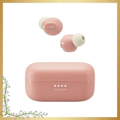 エレコム ワイヤレスイヤホン bluetooth AAC対応 Bluetooth5.3 連続再生5時間 低遅延 くすみ ピンク LBT-TWS16PN 1