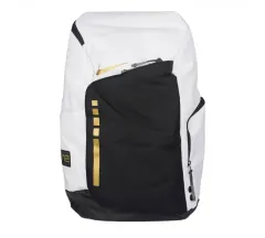 ナイキ フープス エリート バックパック バッグ 白/ブラック/GOLD