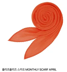 プリーツプリーズ スカーフ 新品