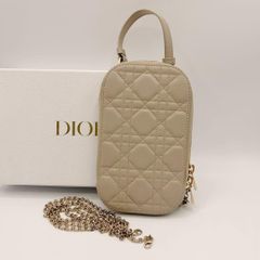 Lady Dior Call'in Diorフォンホルダー カナージュラムスキン - メルカリ