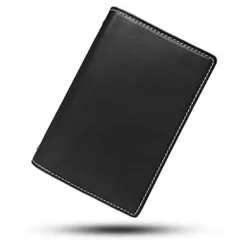 ★システム手帳 本革 a6 ビジネスノート 6穴 リング径17mm メモ帳 リフィル付き 卒業記念品 就職 誕生日 ブラック