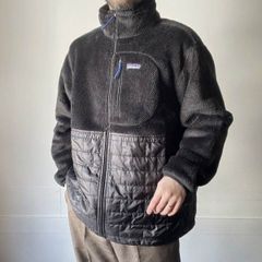 00s Patagonia キルティングJKT M ブラック - メルカリ