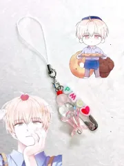 デビューできないと死ぬ病気にかかってしまいました パク・ムンデ キーホルダーㅣビーズ キーホルダー 非公式グッズ アイドル デビューできないと死ぬ病気にかかってしまいました