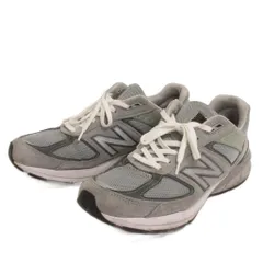 ニューバランス NEW BALANCE M990GL5 スニーカー ローカット ロゴ グレー US9 27cm 靴