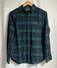 ユニセックス ポロクラブ フランネル シャツ チェック柄 100