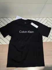 新品 正規品 Calvin Klein CK メンズ 半袖Tシャツ ブラック XL
