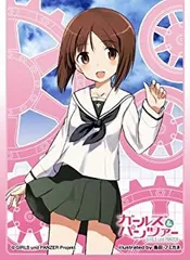 【中古】きゃらスリーブコレクション ガールズ&パンツァー 西住みほ (No.161)