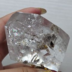 高品質 レムリアンクォーツ ダイヤモンド 台座付 - メルカリ