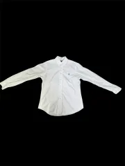 ポロラルフローレン polo ralph lauren スリムフィット 白シャツ L