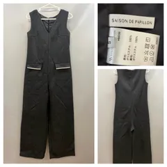 【LADIES】SAISON DE PAPILLON  オールインワン size S カラー ダークグレー