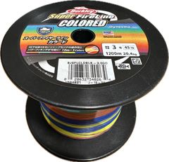 バークレイ スーパーファイヤーライン カラード 1.5号 100m 6連結