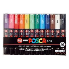 uni POSCA ポスカ 丸芯 中字 16本セット - メルカリ