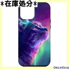 iPhone 14 Plus アメリカンショートヘア 猫好き オーロラ 空 スマホケース 2046