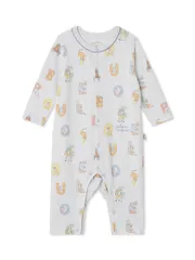 新品 [ジェラート ピケ] BABY長袖ロンパース PBCO259087 ユニセックスベビー BLU 80