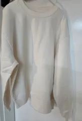 ザノースフェイス アイボリー スウェット Tシャツ