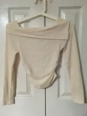 オフショルダー ゴージ トップス