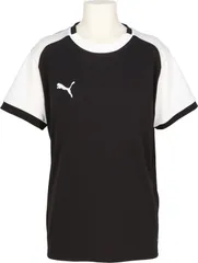 【新品・5営業日で発送】PUMA プーマ TEAMLIGA26_ゲームシャツ_JR (707339) 色 : PUMA_BLK-PU サイズ : 160 