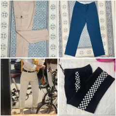 まとめ買い 4点 XSズボン スラックス コットンパンツ ワイドパンツ カーゴパンツ