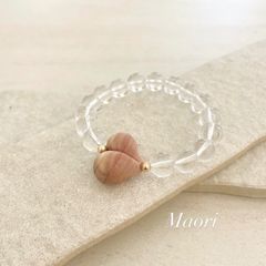 アゲート 猫 桜瑪瑙 天然石ラブレスレット - メルカリ