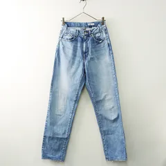 ダブルスタンダードクロージング DOUBLE STANDARD CLOTHING  ヴィンテージデニムテーパードパンツ 26∥ブルー ジーンズ【2400014780628】
