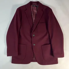 + J ジルサンダー　ユニクロ　テーラードジャケット　カシミヤ混　背抜き　2B