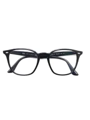 レイバン RB4258-F メガネ ブラック セルフレーム フルリム ウェリントン IT064FA1ONUJ