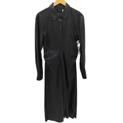 ザラ ZARA フェイクレザー ロングコート レディース import：L 