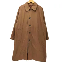 ユニクロユー UNIQLO U ステンカラーコート ブラウン Sサイズ メンズ JPN：S 