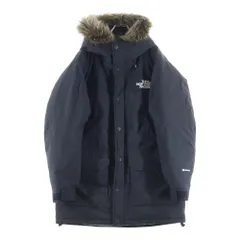 THE NORTH FACE (ザノースフェイス) MOUNTAIN DOWN COAT マウンテン ダウン ファー フーデッド ジップアップ ロング ジャケット コート ブラック ND91935